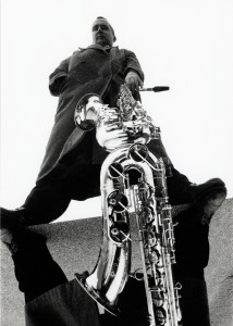 Fiebig Print Guangzhou - Bild eines Saxophonisten